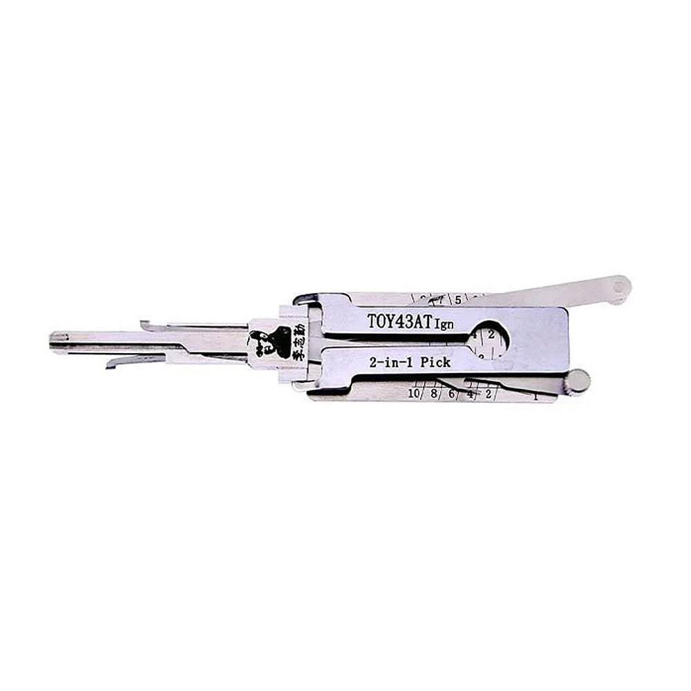 Original Lishi Toyota Anti Glare 2-in-1 Pick & Decoder 10 Cut
