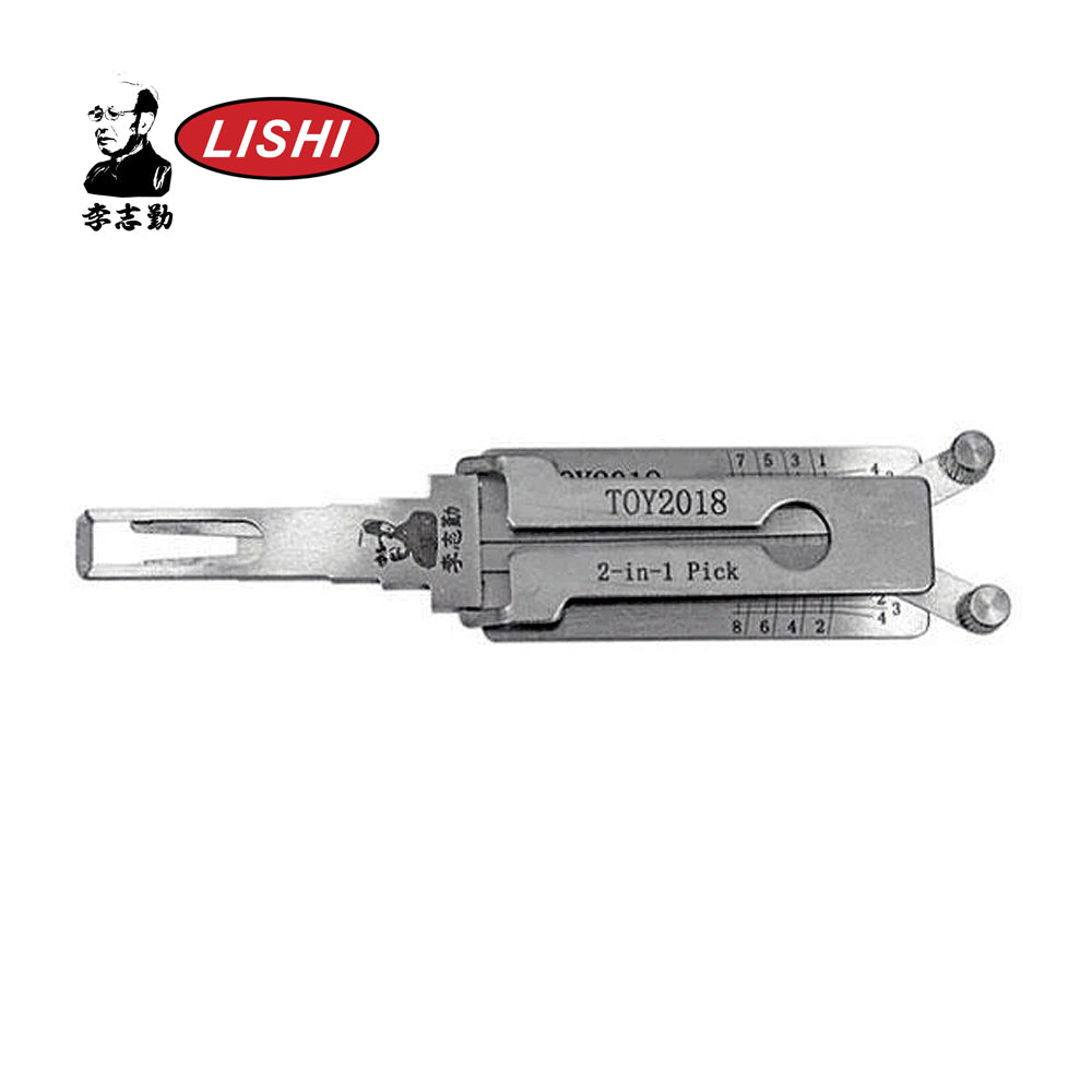Original Lishi Toyota Anti Glare 2-in-1 Pick & Decoder Door-Trunk