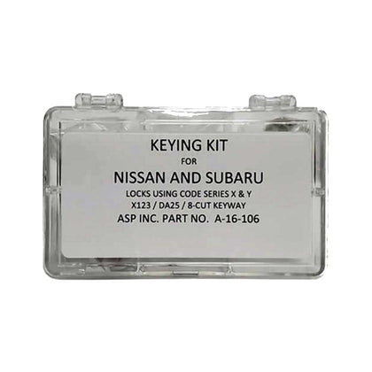 1982 - 2011 ASP Subaru/Infinity/Nissan Keying Tumbler Kit (A-16-106)