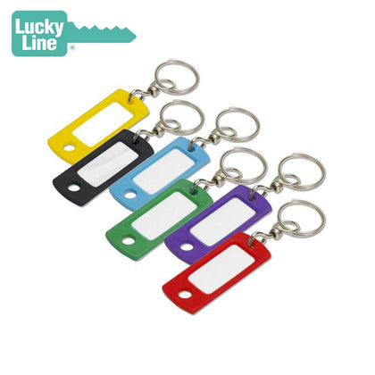 Lucky Line - 16802 - Assorted Colors - Key Tag with Swivel Ring - 2/Cd