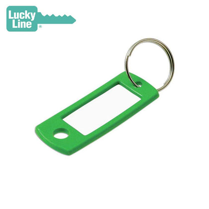 Lucky Line - 16940 - Green - Key Tag with Ring - 50/Pack