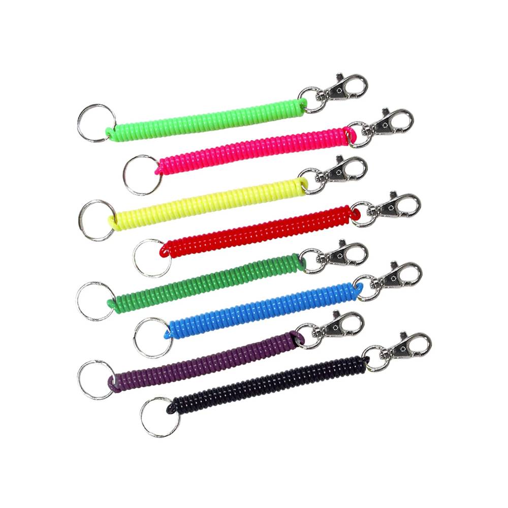 Lucky Line - 41301 - Assorted Colors - Coil with Trigger Snap (Pack of 1)