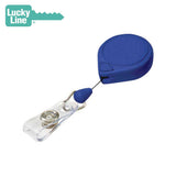 Lucky Line - 42801 - Assorted Colors - Mini Bak With Badge Holder Clip - 1 Pack