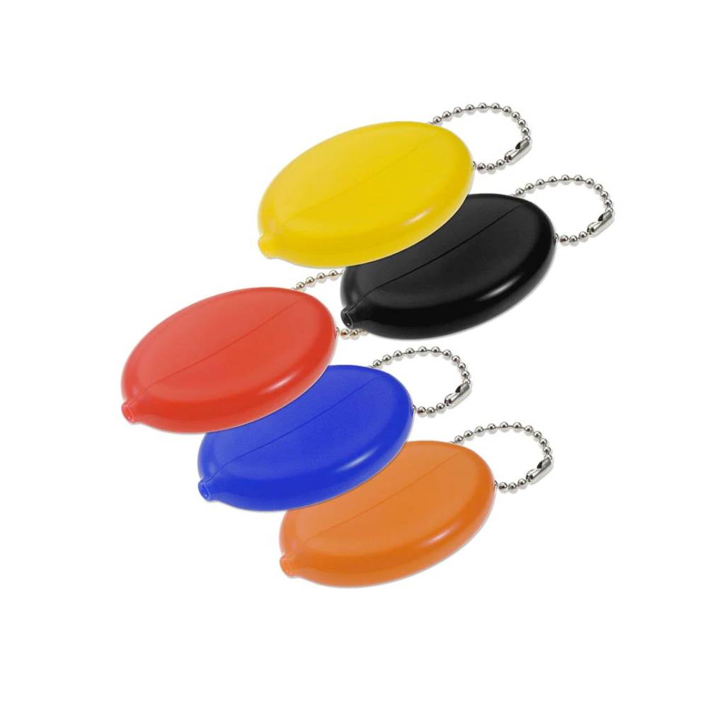 Lucky Line - 94101 - Assorted Flexible Plastic Open Coin Holder