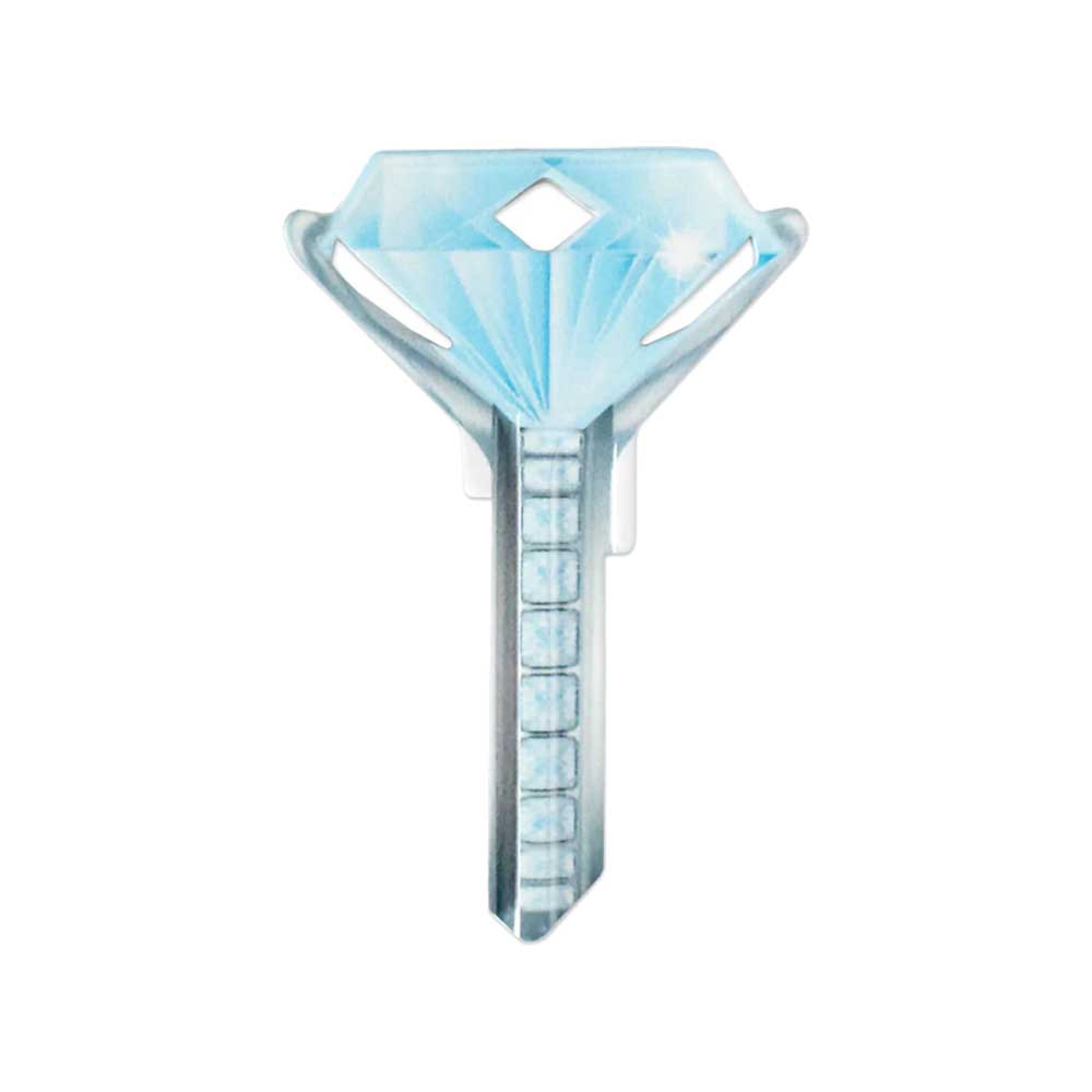 Lucky Line - B102K - Diamond Ring Key Shapes - Kwikset (KW1) - 5 Pack