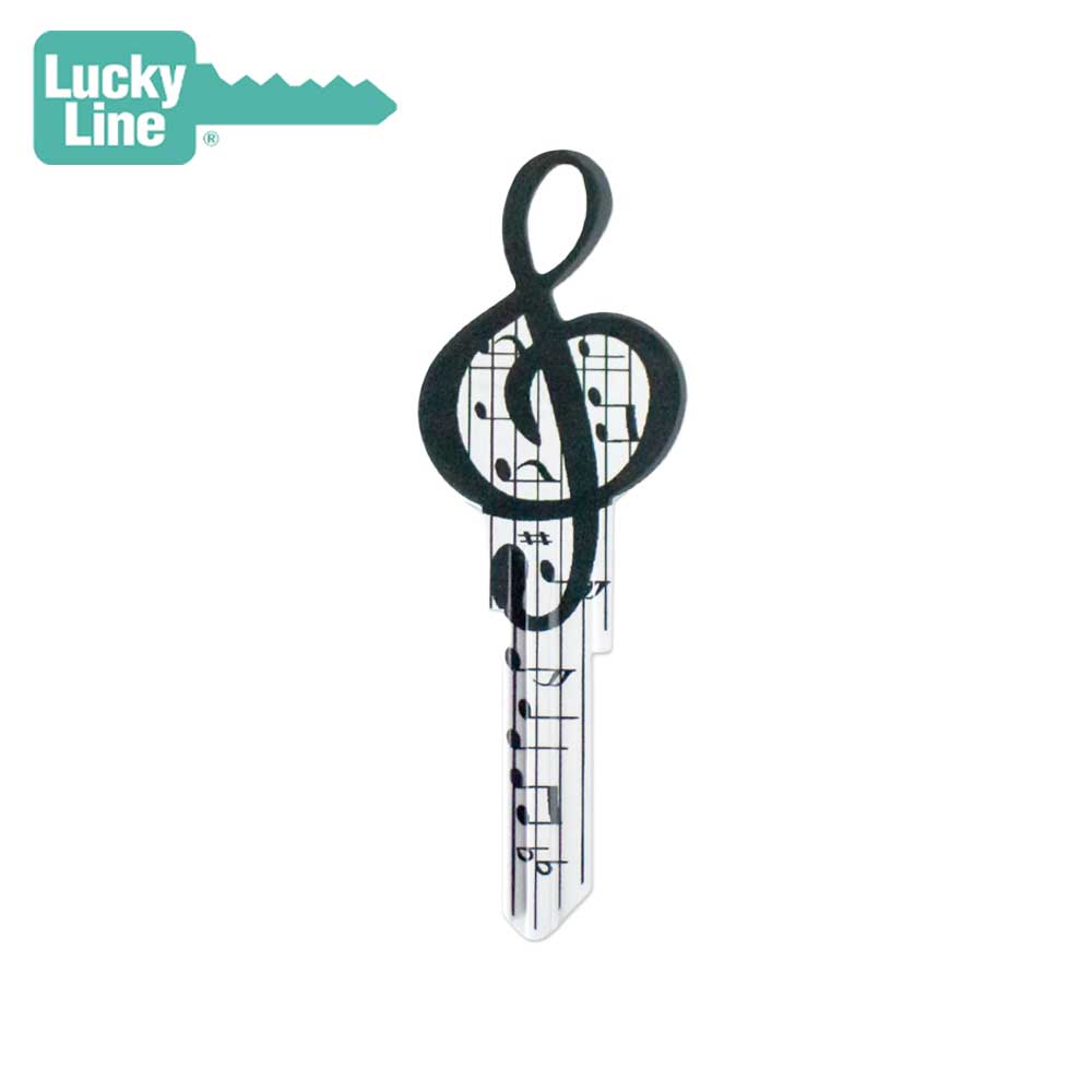Lucky Line - B125S - Music Key Shapes - Schlage (SC1) - 5 Pack