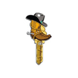 Lucky Line - B132S - Cowboy Key Shapes - Schlage (SC1) - 5 Pack