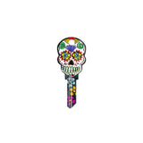 Lucky Line - B136S - Sugar Skull Key Shapes -  Schlage (SC1) - 5 Pack