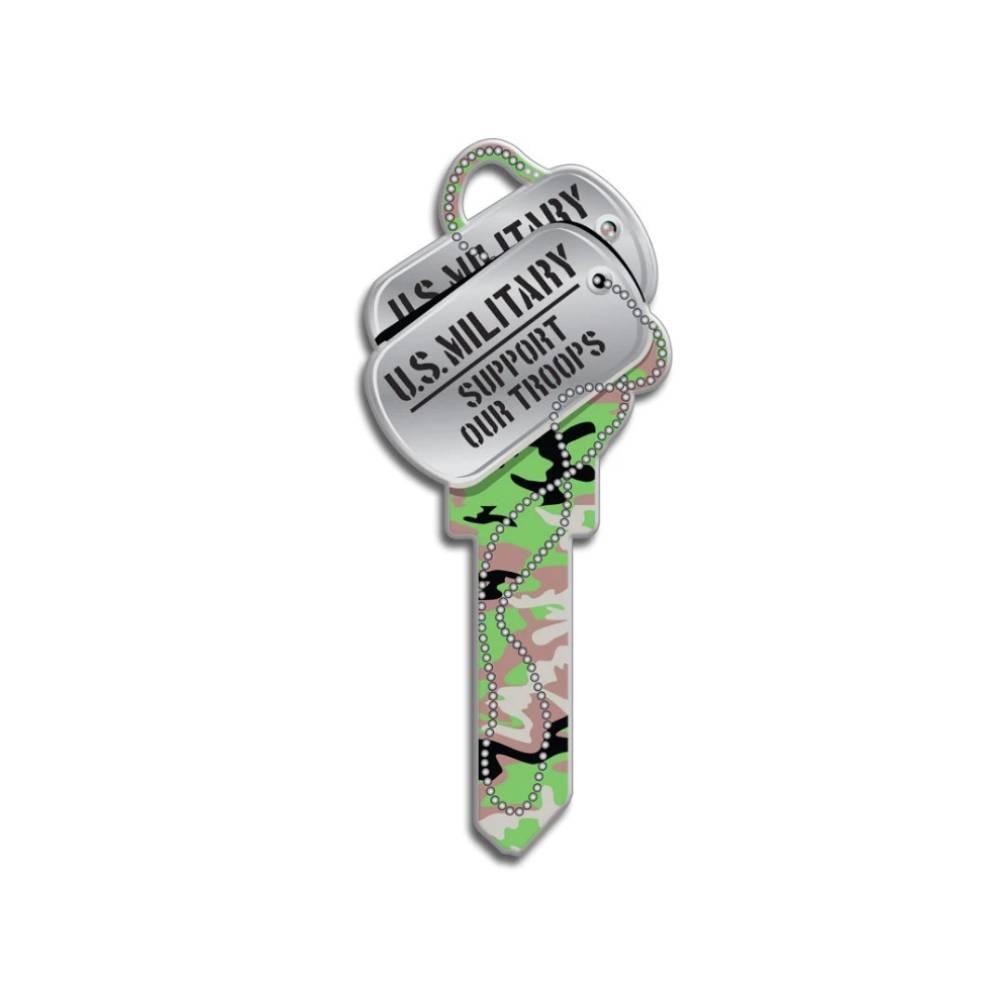 Lucky Line - B141S - Dog Tags Key Shapes - Schlage (SC1) - 5 Pack
