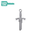 Lucky Line - B301K - Forged Sword Key Shapes - Kwikset (KW1) - 5 Pack