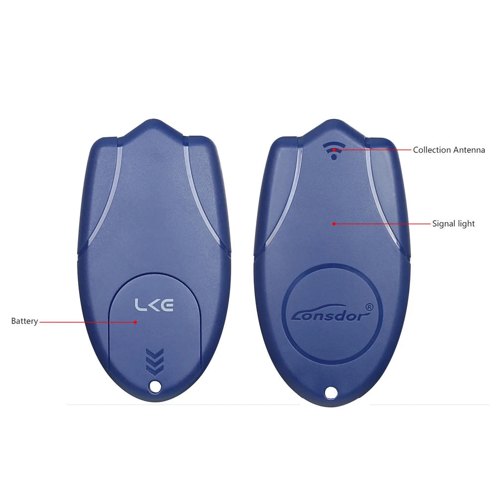 Lonsdor K518USA Key Programmer - KH100+ Handheld Key Programmer - LKE Emulator - JCD 2-in-1 Cable - 1 Year Free Update