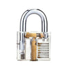Transparent Visible Padlock Practice Lock