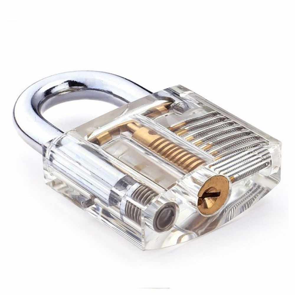 Transsparent Lock Transparent Visible Padlock Practice Lock on Sale - Locksmith Keyless