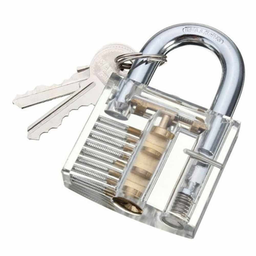Transsparent Lock Transparent Visible Padlock Practice Lock on Sale - Locksmith Keyless