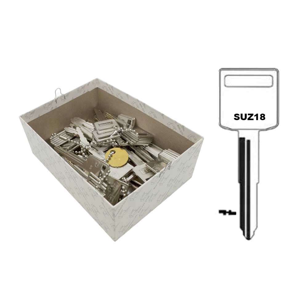 AeroLock TO-113 (SUZ18) Suzuki 1995+ Try-Out Key Set 64 Keys