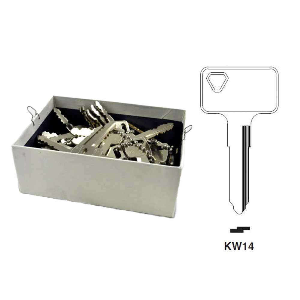 AeroLock TO-12 (KW14) Kawasaki Vulcan Motorcycle Try-Out Key Set