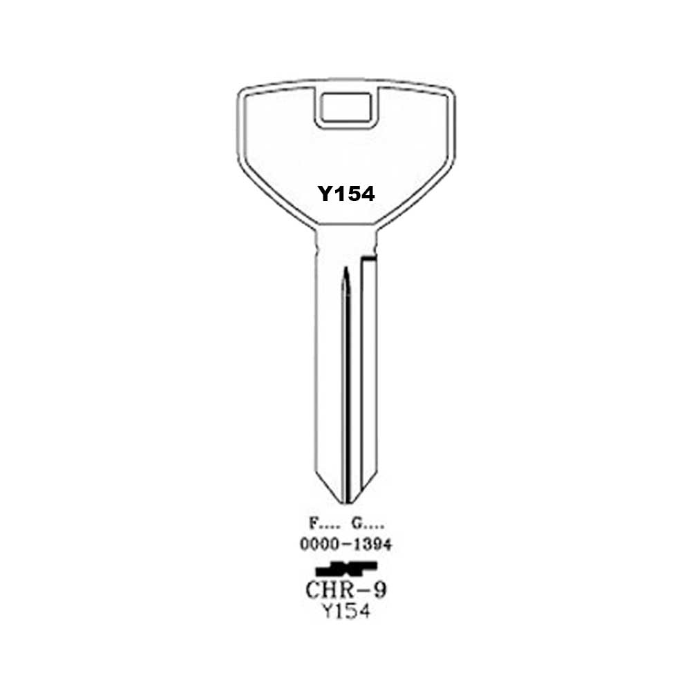 AeroLock TO-47 (Y154) Chrysler Ignition/Door Locks Try-Out Key Set 64 ...