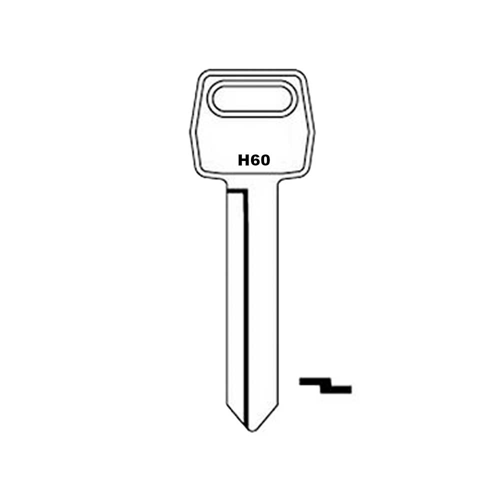 AeroLock TO-56 (H60) Ford 1991+ Door Locks Try-Out Key Set 109 Keys