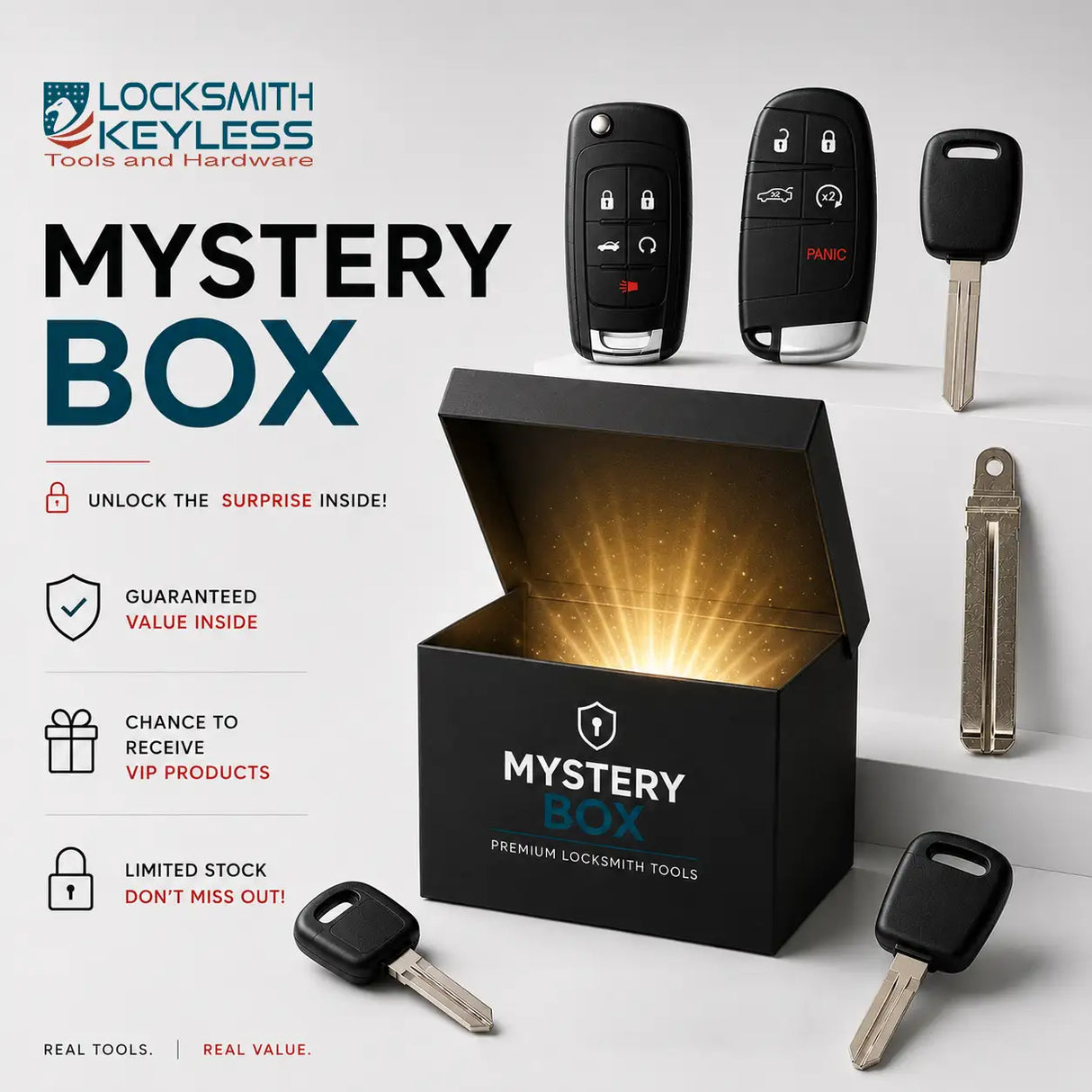 Locksmith Keyless Mystery Gift Box 100 #1