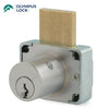 OLYMPUS LOCK  - 600DW - Cabinet Drawer Deadbolt Lock - CCL R1 - 26D - Satin Chrome - Grade 1