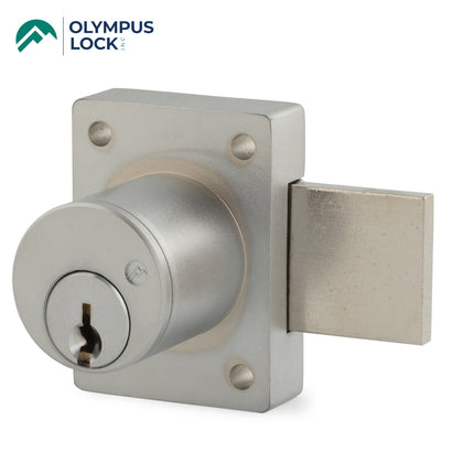 OLYMPUS LOCK  - 700S - Cabinet Door Deadbolt Lock - 1-1/8