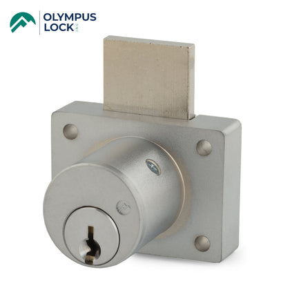 OLYMPUS LOCK  - 800S - Cabinet Drawer Deadbolt Lock - 1-3/8