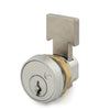 OLYMPUS LOCK  - T37 - T-Bolt Metal Bank Drawer Lock - N Series National - 26D - Satin Chrome - KA 915