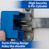 PACLOCK Hidden-Shackle Aluminum Trailer Door Lock “UCS-81A” Series
