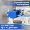 PACLOCK UCS-88A Hidden-Shackle Trailer Coupler Lock