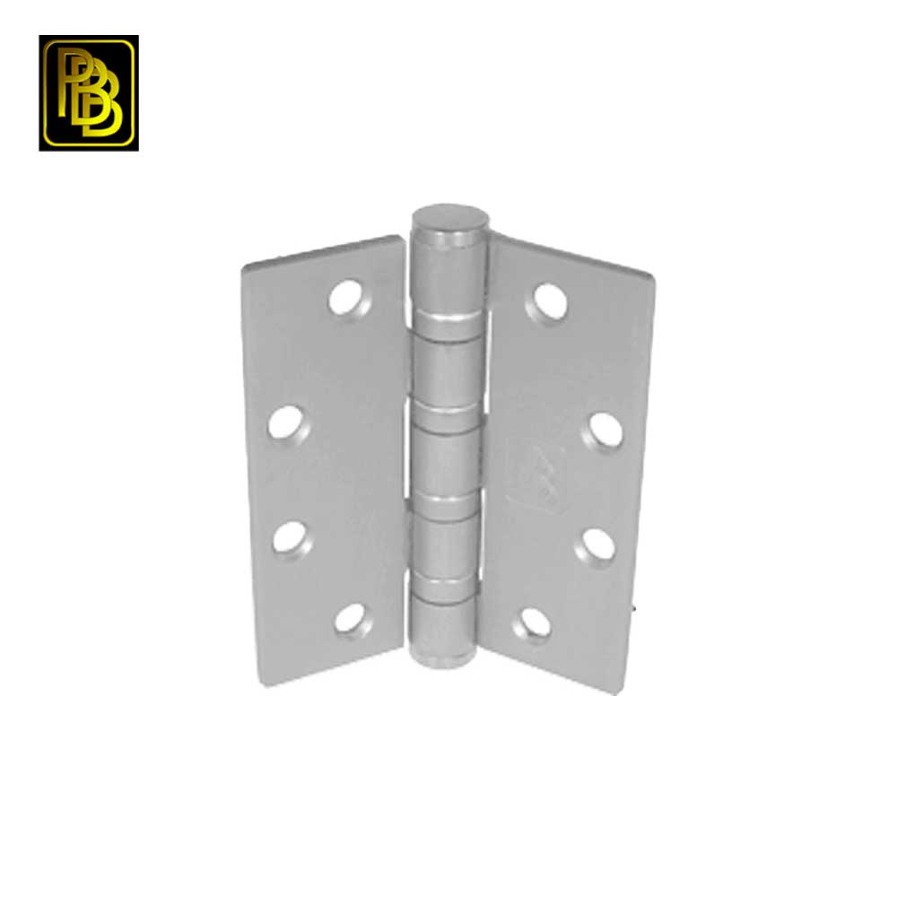 PBB - 4B81652 - 4 Ball Bearing Heavy Weight Full Mortise 4.5x4.5" 652 US26D Satin Chrome Architectural Steel Hinge