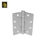 PBB - 4B81652 - 4 Ball Bearing Heavy Weight Full Mortise 4.5x4.5" 652 US26D Satin Chrome Architectural Steel Hinge