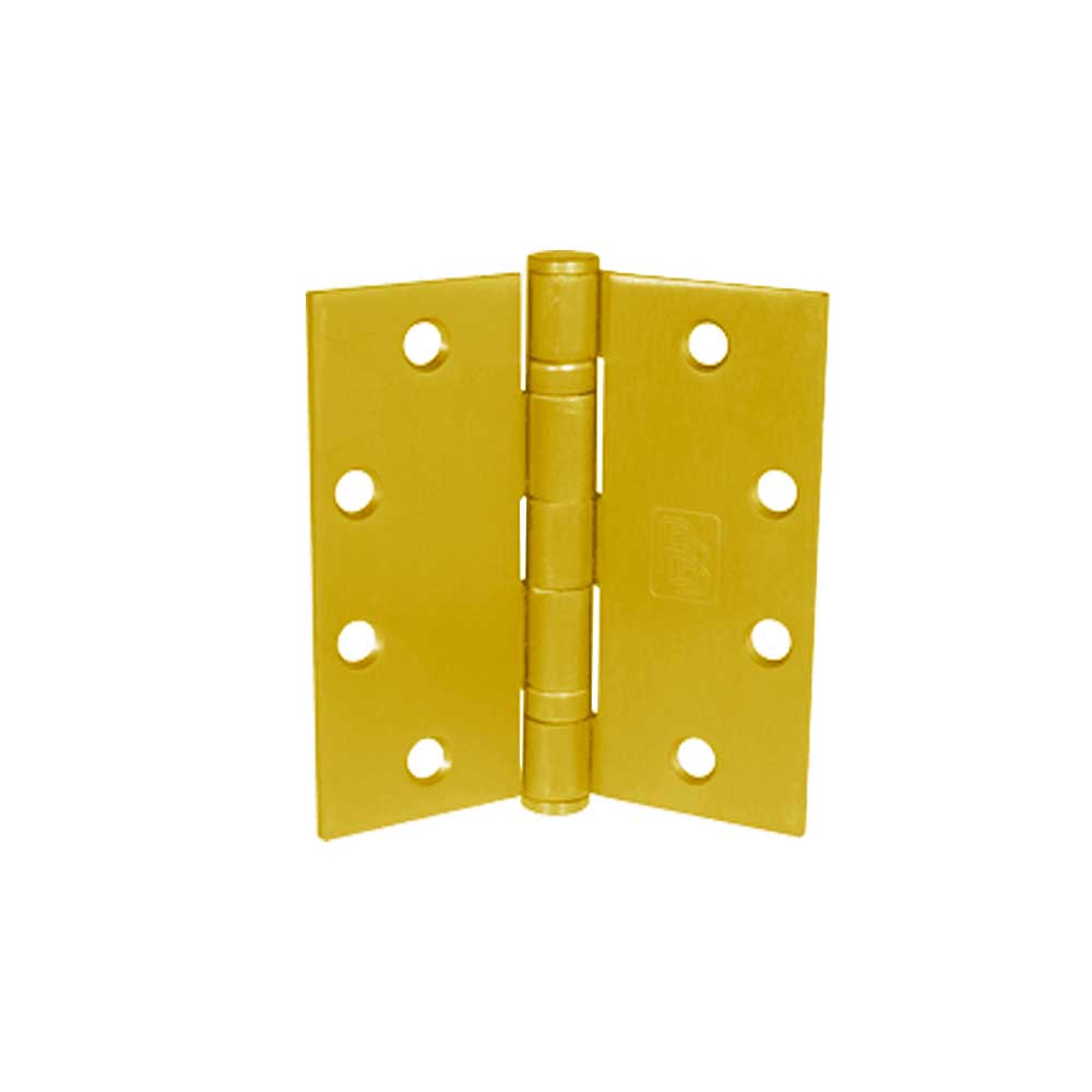PBB - BB81632 - Ball Bearing Full Mortise 4.5x4.5" 632 US3 Bright Brass Architectural Steel Hinge