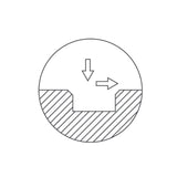 High Grade Carbide 1.5mm End Mill Cutter for Silca Quattrocode & Silca Triax - P-3619