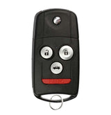 2011 Acura MDX Flip Key Fob 4B W/ Hatch FCC# N5F0602A1A - 35111-STX-326 / 35111-STX-329 - Aftermarket