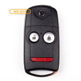 2007 Acura MDX Flip Key Fob 3B FCC# N5F0602A1A - 35111-STX-325 / 35111-STX-327 - Aftermarket