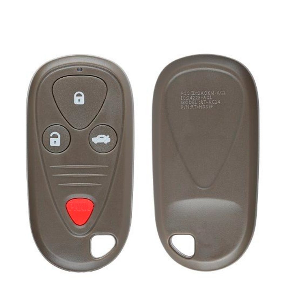 2004 - 2008 Acura TSX TL Keyless Entry 4B W/ Trunk Fob FCC# OUCG8D-387H-A - 72147-SEP-A51 / 72147-SEP-A52