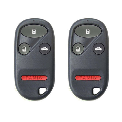 AKS KEYS Aftermarket Keyless Remote Fob for Acura TSX TL 2004 2005 2006 2007 2008 4B FCC# OUCG8D-387H-A (2 Pack)
