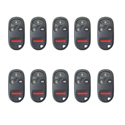 AKS KEYS Aftermarket Keyless Remote Fob for Acura TSX TL 2004 2005 2006 2007 2008 4B FCC# OUCG8D-387H-A (10 Pack)