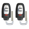 AKS KEYS Aftermarket Remote Key Fob W/O Comfort Access for Audi 2009 2010 2011 2012 4B FCC# IYZFBSB802 (2 Pack)