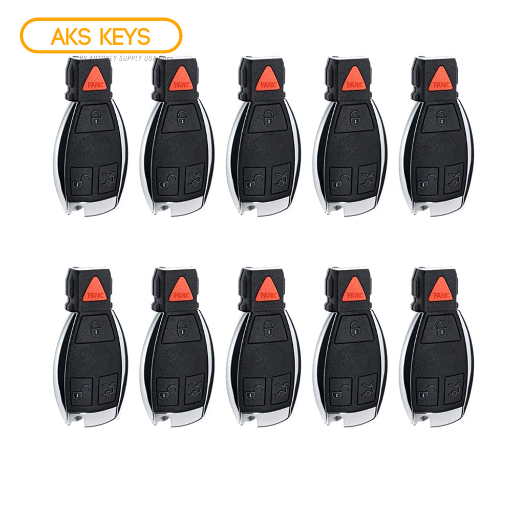 1997 - 2014 Mercedes Benz Smart Key 4B Fob W/ Panic FCC# IYZ-3312