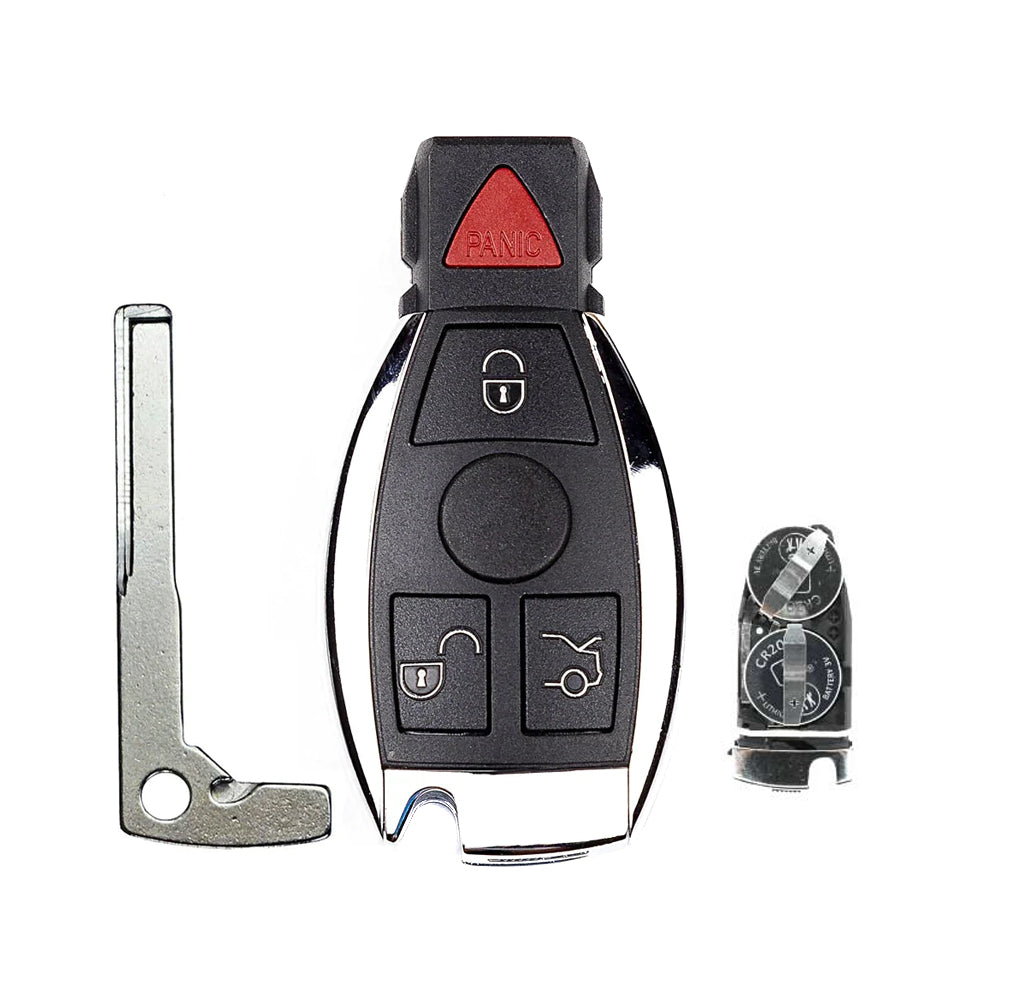 1997 - 2014 Mercedes Benz Smart Key 4B W/ Panic FCC# IYZ-3312