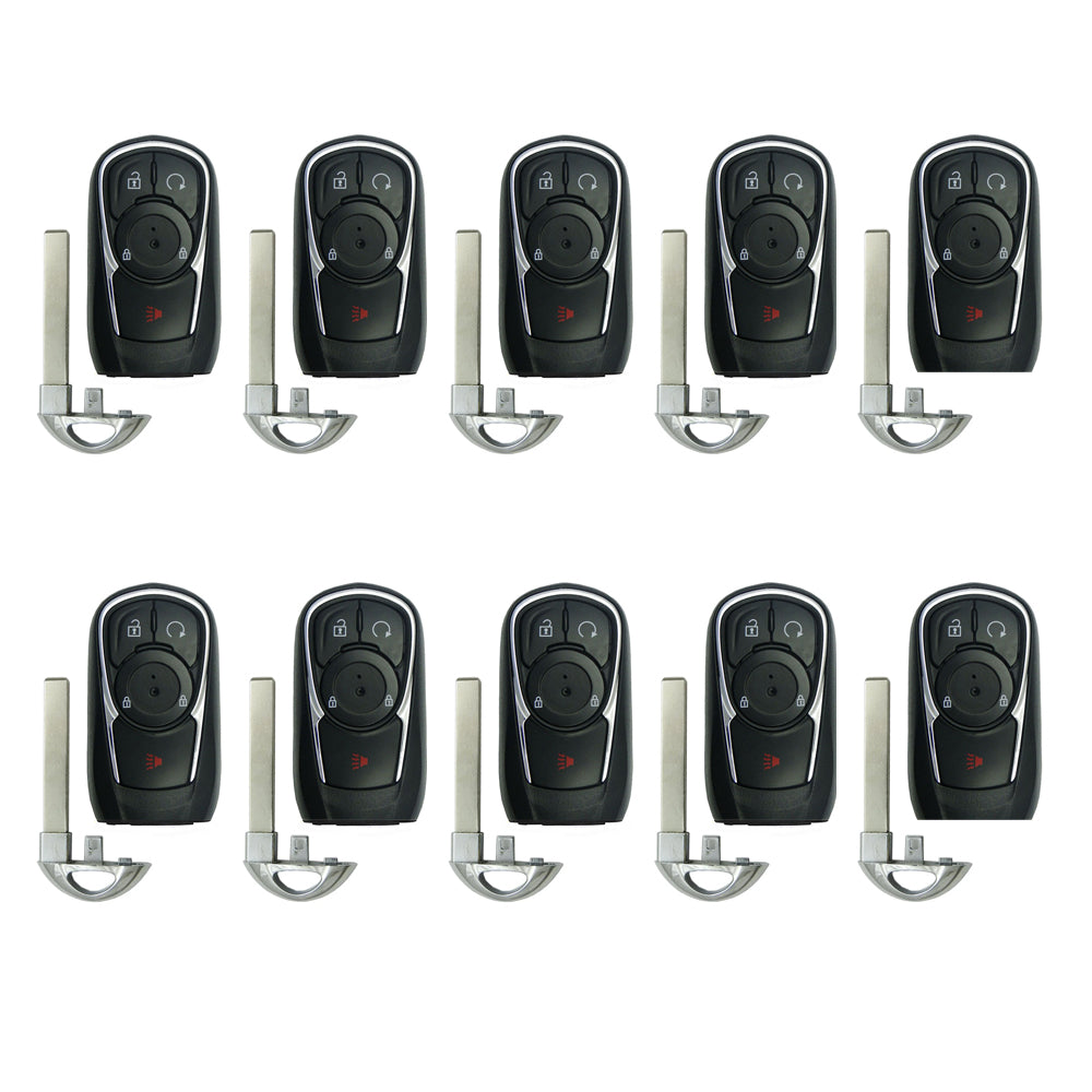 2018 - 2020 Buick Regal Smart Key 4B Fob W/ Remote Start FCC# HYQ4EA - 13511629 (10 Pack) - Aftermarket