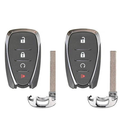 2016 - 2021 Chevrolet Smart Key 4B Fob FCC# HYQ4AA (2 Pack)
