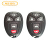 AKS KEYS Aftermarket Remote Fob for Buick Cadillac Chevrolet 2006 2007 2008 2009 2010 2011 2012 2013 2014 2015 2016 OUC60221 (2 Pack)
