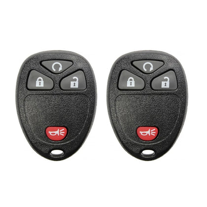 AKS KEYS Aftermarket Remote Fob for Buick Chevrolet GMC Saturn 2007 2008 2009 2010 2011 2012 2013 2014 2015 2016 2017 OUC60270/ OUC60221 (2 Pack)