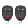 AKS KEYS Aftermarket Keyless Entry Remote Fob for GM 2007 -2021 3B FCC# OUC60221 / OUC60270 (2 Pack)