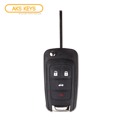 2012 Chevrolet Cruze Flip Key Fob 4B FCC# OHT01060512 - 5913396