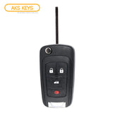 2012 Buick Allure Flip Key Fob 4B PEPS FCC # OHT05918179
