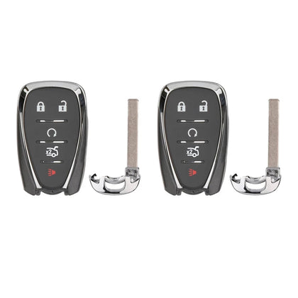 AKS KEYS Aftermarket Smart Remote Key Fob for Chevrolet 2016 2017 2018 2019 2020 2021 5B FCC# HYQ4EA 433 (2 Pack)
