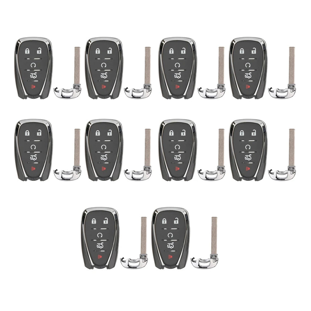 2016 - 2022 Chevrolet Smart Key 5B Fob FCC# HYQ4EA (10 Pack)